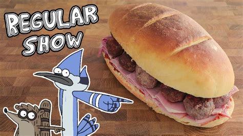 Regular Show Deadly Sandwich 天兵公園 必殺三明治 【rico】二次元食物具現化 Ep 137 Youtube