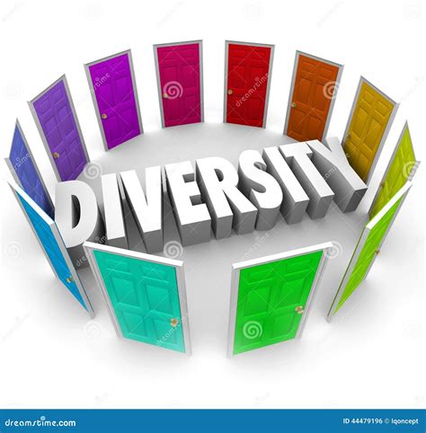 Diversity D Word Many Choices Ethnic Racial Backgrounds Heritage Stock