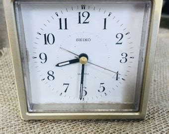 Seiko Quartz Clock Etsy