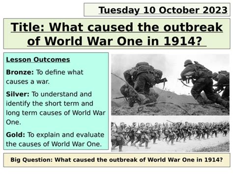 Causes of WW1 | Teaching Resources