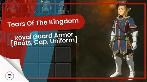 Tears Of The Kingdom Royal Guard Armor Location Full Set