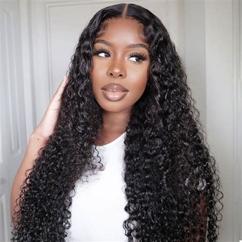 Long Curly Wigs For Women Invisible Hd Lace Front Wig Long Curly Wig