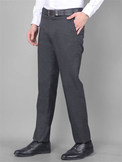 Men's formal cotton premium fabric trousers