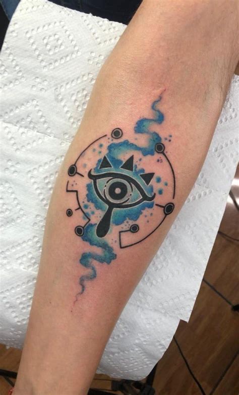 Sheikah Eye Tattoo Legend Of Zelda Tattoo