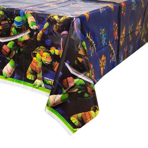 Plastic Teenage Mutant Ninja Turtles Table Cover X Turtle