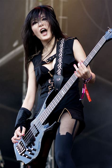 Chthonic5 Female Musicians Guitar Girl Heavy Metal Girl