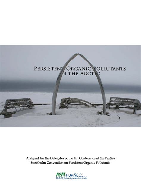 Persistent Organic Pollutants in the Arctic | ACAT