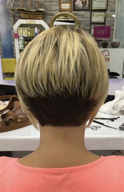 Pin By David Connelly On Bleach Blonde Hair W Dark Nape 06 Short Hair