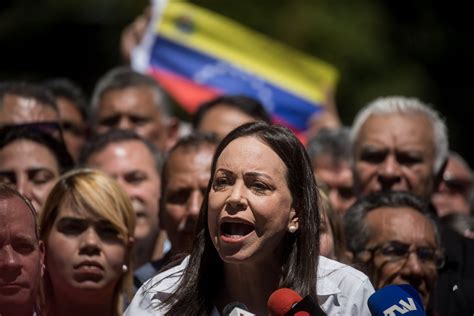 Mar A Corina Machado Alerta De Arremetida Represiva Del Gobierno