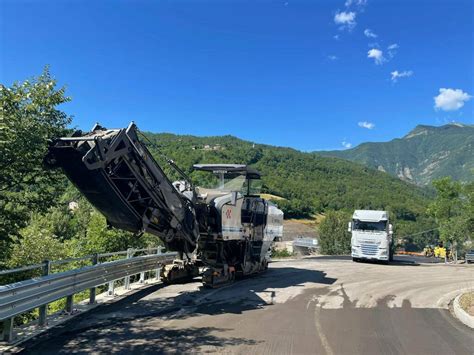 Si Avvicina L Apertura Del Ponte Provvisorio A Lenzino Asfaltate Le