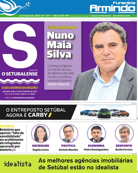 O Setubalense 27 fev 2023 Jornais e Revistas SAPO pt Última