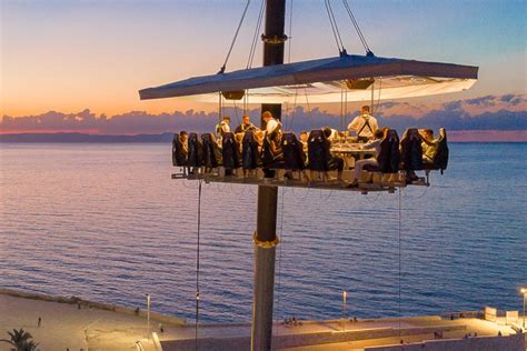 Con Dinner In The Sky A Porto San Giorgio Si Mangia In Cielo