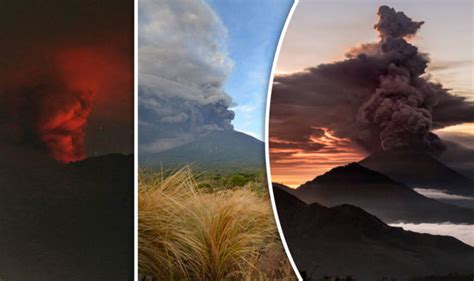 Bali Volcano Eruption Pictures Most STAGGERING Pictures As Mount Agung