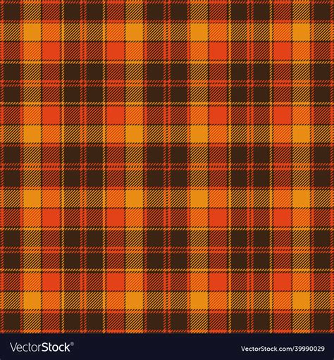 Orange Plaid Textures