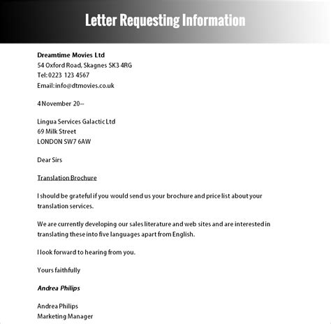 40 Formal Letter Templates Free Word PDF Formats