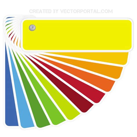 Color Guide Royalty Free Stock Vector Image