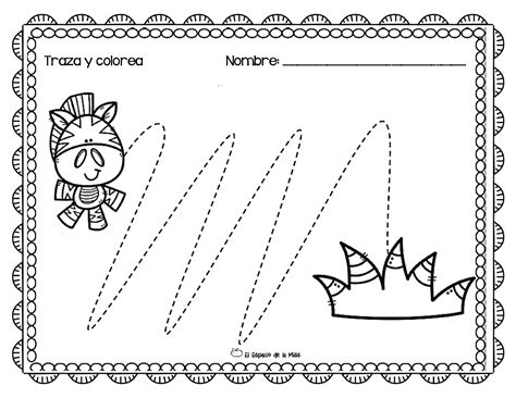 Cuadernillo De Trazos Para Infantil