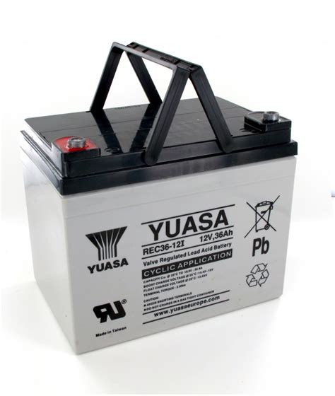 REC36 12I Batterie Plomb AGM YUASA 12V 36Ah TP 33E