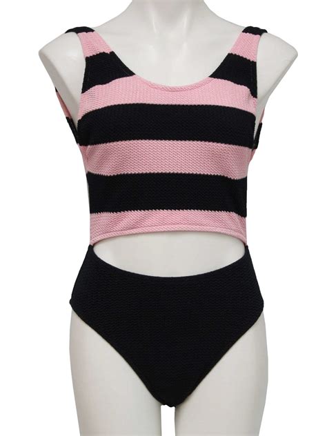 Robby Len Eighties Vintage Swimsuitswimwear 80s Robby Len Womens