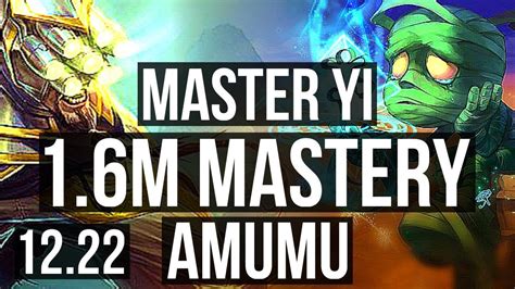 YI Vs AMUMU JNG Quadra Legendary 1 6M Mastery 24 4 5 400 Games