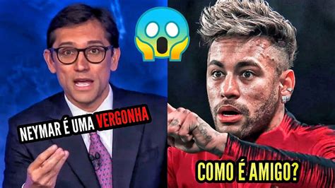 NEYMAR É DETONADO AO VIVO POR APRESENTADOR YouTube