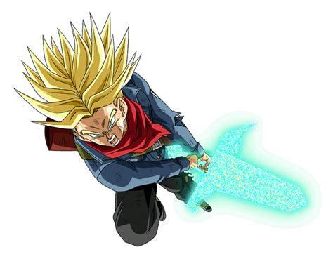 Future Trunks Ssj2 Render 8 [dokkan Battle] By Maxiuchiha22 On Deviantart