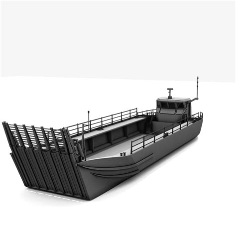 Landing Craft (Tank) - Generic 3D Model $35 - .fbx .obj .xsi .lwo - Free3D