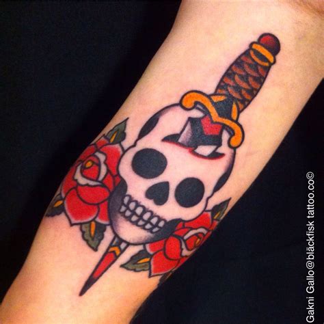 Discover Skull Dagger Tattoos Best Esthdonghoadian Hot Sex Picture