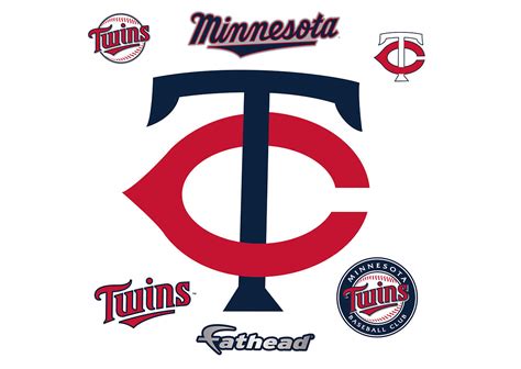 Minnesota Twins Alternate Logo Wall Decal | Shop Fathead® for Minnesota ...