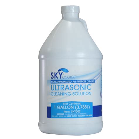 Ultrasonic Cleaning Solution Gallon Sky Choice