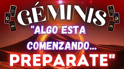 🔴 GÉminis ♊️ Comienzas Algo Sumamente Importante Y Apasionante 🤗🥳