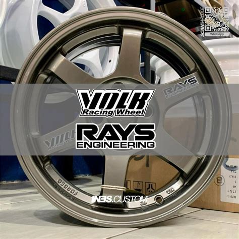 Jual Sticker Volk Racing Stiker Rays Engineering Stiker Velg Mobil Jdm