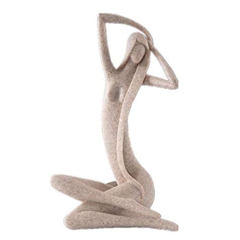 Gepijpgekh Stone Naked Woman Statuettes Undressed Miniatures Nude Lady