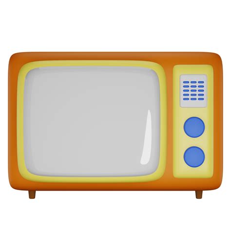 Television 3d Illustration Isolated On Transparent Background 16779112 Png