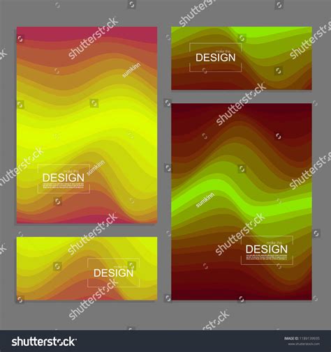 Set Book Covers Banners Design Template Stock Vector (Royalty Free ...