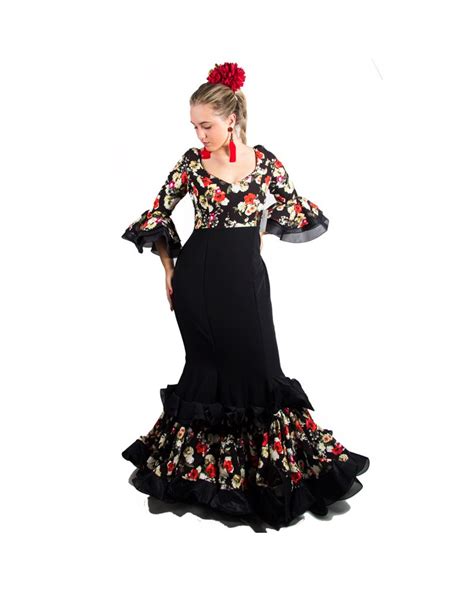 Robe Espagnole De Flamenca El Rocio