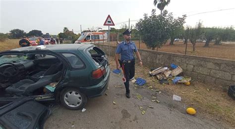 Caltagirone Incidente Mortale Sulla Sp Un Morto E Un Ferito