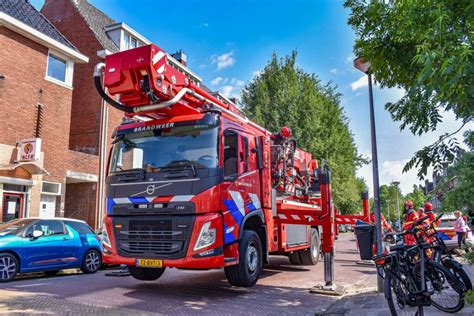 Nieuwe Hoogwerker Brandweer Stad Voor Het Eerst Ingezet Oog Groningen