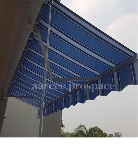 Polyester Motorised Retractable Awning At Sq Ft Retractable