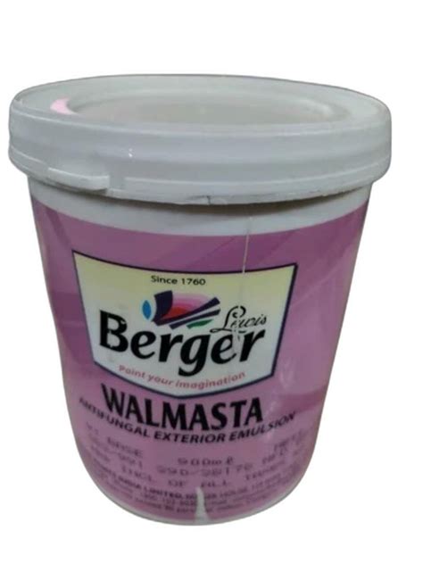 Ml Berger Antifungal Exterior Emulsion Paint At Rs Litre