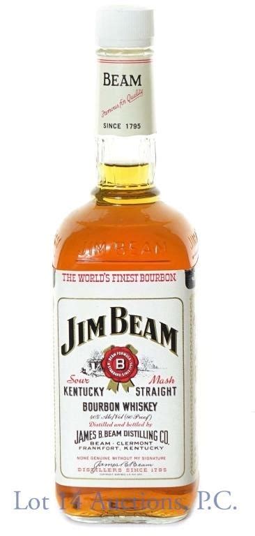 Jim Beam Sour Mash Bourbon Whiskey Live And Online Auctions On