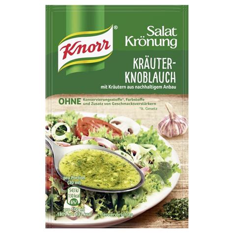 Knorr Salatkrönung Kräuter Knoblauch 3er günstig online einkaufen