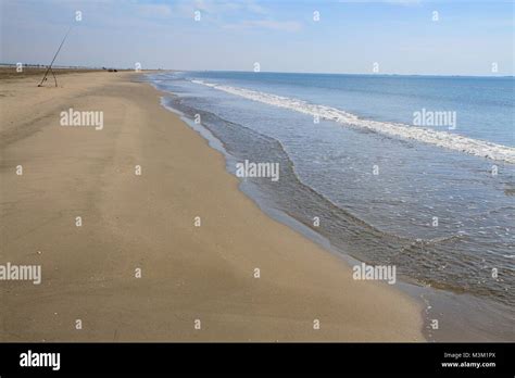 Beach In Camargue Provence France Stock Photo Alamy