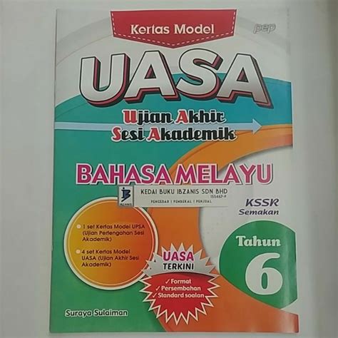 Kertas Model Uasa Ujian Akhir Sesi Akademik Bahasa Melayu Tahun Kssr