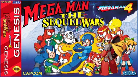 Mega Man The Sequel Wars Megaman No Damage Mega Drive Genesis