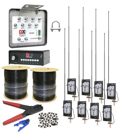 Dx Engineering Dxe R8c Sys V3 Dx Engineering Receive Eight Circle V3 Complete Array Systems Dx