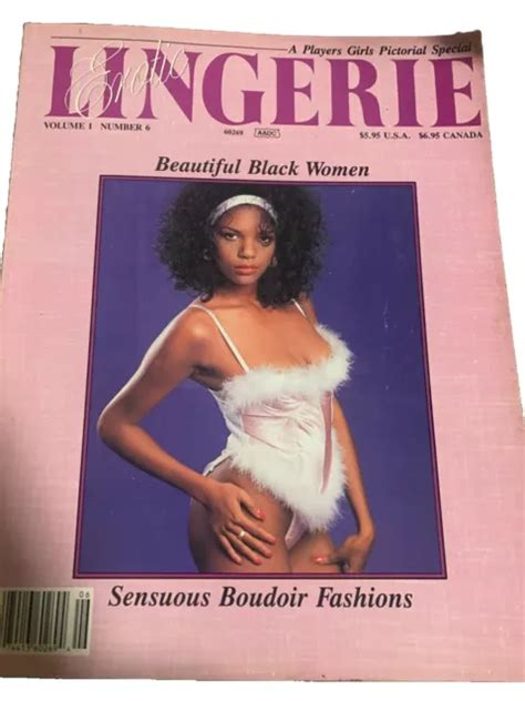 PLAYBOY BLACK LINGERIE A Players Girls Pictorial Special Vol 1 Number 7 1992 82 00 PicClick CA
