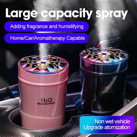 Humidificador De Aire Inal Mbrico Para Coche Difusor USB De Apagado