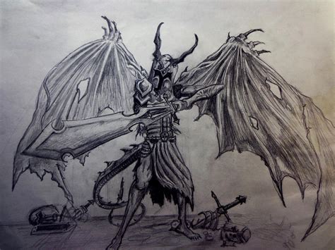 Winged Demon By Beddweller On Deviantart