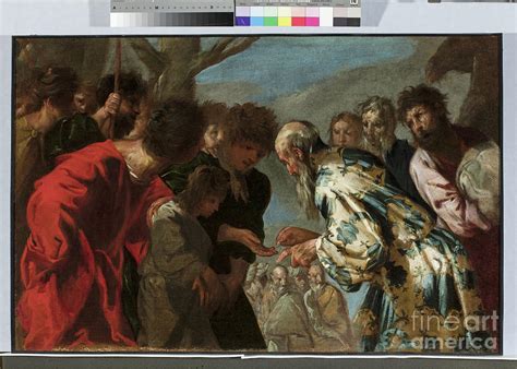 Joseph Sold By His Brothers, C.1657-58 Painting by Francesco Maffei ...